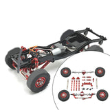 Maxbell RC Car Accessory Durable Spare Accessory Kits for MN82 LC79 MN78 1/12 RC Car Red