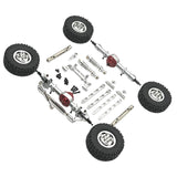 Maxbell RC Car Accessory Durable Spare Accessory Kits for MN82 LC79 MN78 1/12 RC Car Argent