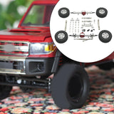 Maxbell RC Car Accessory Durable Spare Accessory Kits for MN82 LC79 MN78 1/12 RC Car Argent