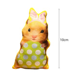 Maxbell Easter Stuffed Rabbit Plush Bunny with Keychain for Boys Girls Children Kids Green