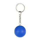 Maxbell 12Pcs Pickleball Keychain Hanging Toy Metal Keyring for Backpack Purse Decor Blue
