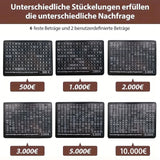 Maxbell Wooden Money Box Home Decoration Sturdy Money Saving Jar for Children Adults C