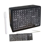 Maxbell Wooden Money Box Home Decoration Sturdy Money Saving Jar for Children Adults C