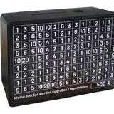 Maxbell Wooden Money Box Home Decoration Sturdy Money Saving Jar for Children Adults C