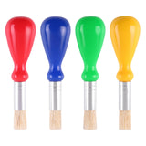 Maxbell 4 Pieces Paint Brushes Reusable Artists Brush for Kids Adults Hobby Painting
