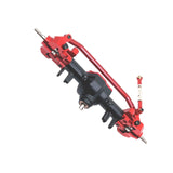 Maxbell RC Car Accessory Replaces RC Car Front Axle for MN128 MN86 MN86S 1/12 RC Car Black and Red