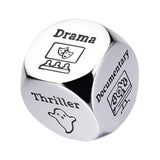 Maxbell Movie Night Dice for Couple Date Night Dice for Valentines Wedding Honeymoon