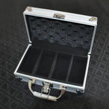 Maxbell Chip Case Durable Storage Case Lockable with Handle Sturdy Collect Box