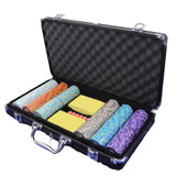 Maxbell Chip Carry Case Aluminum Alloy Solid with Lock Thicken Portable Chip Set Box