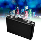 Maxbell Chip Case with Lock Cards Holder Casino Token Case Carrier Collect Box