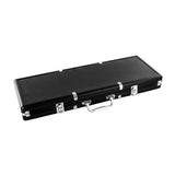 Maxbell Chip Suitcase Box Aluminum Alloy Thicken High Capacity Solid Carrying Case Black