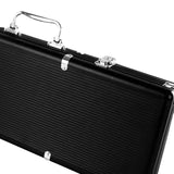 Maxbell Chip Suitcase Box Aluminum Alloy Thicken High Capacity Solid Carrying Case Black