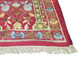 Maxbell Prayer Mat with Carrying Bag Area Rugs for Living Room Travel Bedroom Red