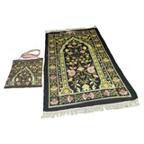 Maxbell Prayer Mat with Carrying Bag Area Rugs for Living Room Travel Bedroom Coffee