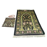 Maxbell Prayer Mat with Carrying Bag Area Rugs for Living Room Travel Bedroom Coffee