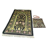Maxbell Prayer Mat with Carrying Bag Area Rugs for Living Room Travel Bedroom Coffee