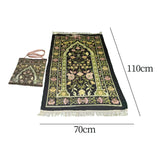 Maxbell Prayer Mat with Carrying Bag Area Rugs for Living Room Travel Bedroom Coffee
