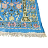 Maxbell Prayer Mat with Carrying Bag Area Rugs for Living Room Travel Bedroom Blue