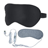 Silk Electric USB Heated Eye Mask Hot Compress for Dry Eyes Dark Circles