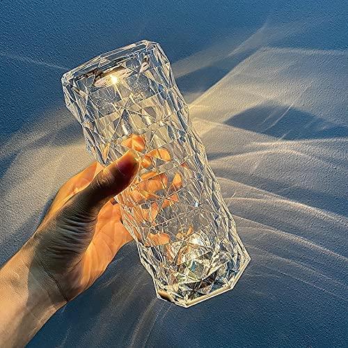 Versatile Acrylic Diamond Table Lamp