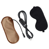 Silk Electric USB Heated Eye Mask Hot Compress for Dry Eyes Dark Circles