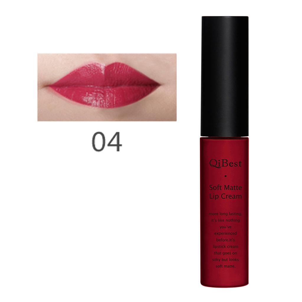 Maxbell 6 Colors Matte Lip Gloss Long Lasting Liquid Lipsticks +12pcs Lip Brushes #F - Aladdin Shoppers