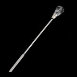 Permanent Makeup Eyebrow Tattoo Pigment Mix Stirring Rod Stick Spatula Clear