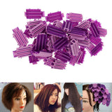 Maxbell 50pcs Reusable Wave Perm Rod Corn Hair Curler Maker Styling DIY Tool