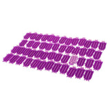 Maxbell 50pcs Reusable Wave Perm Rod Corn Hair Curler Maker Styling DIY Tool