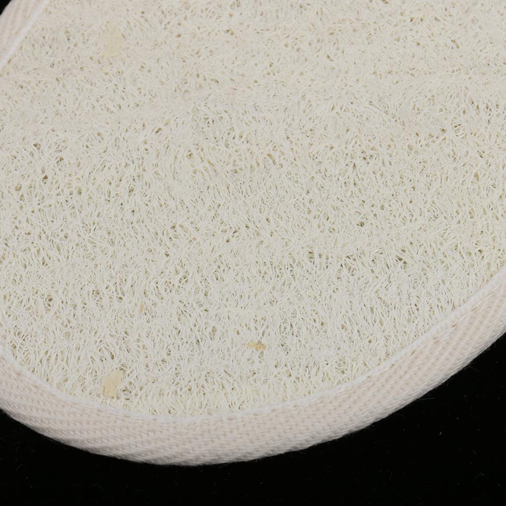 Maxbell Natural Soft Loofah Bath Shower Sponge Body Back Scrubber Exfoliator Washing Cleaning Pad Beige - Aladdin Shoppers