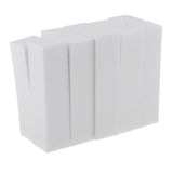 10 Pieces White Foam Nail Art Manicure Pedicure