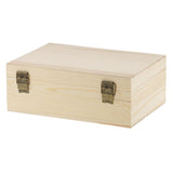 8 Rows Natural Wooden Essential Oil Box Case Holds 5ml/10ml/30ml Aromatherapy Oil Bottles