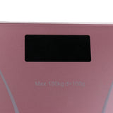 Max 400lb LCD Digital Electronic Bathroom Body Weight Scale Rose Gold