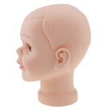 Child Baby Mannequin Manikin Head for Wig Hats Scarf Display Show Stand Model Mannequin