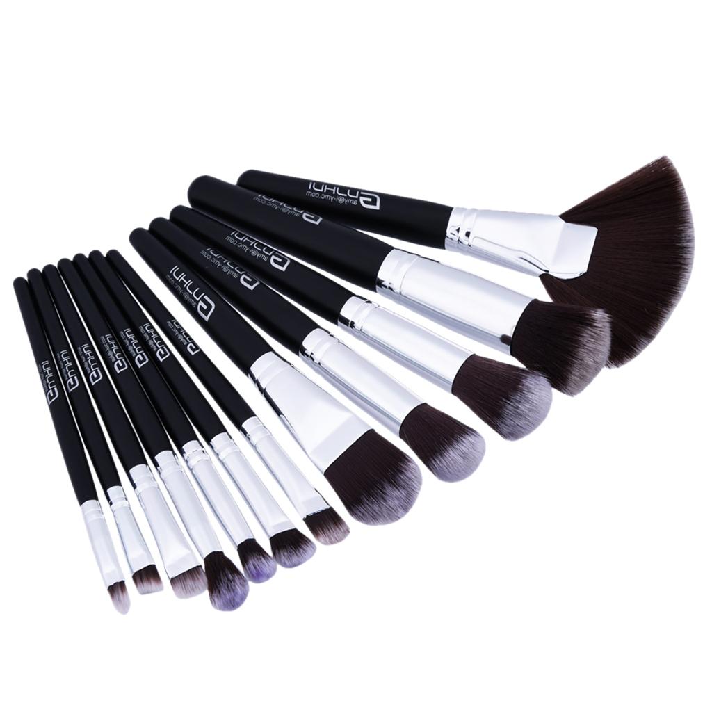 12pcs Professional Makeup Brushes Set Powder Foundation Eyeshadow Lip Blush Comestic Tool