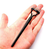 Maxbell Professional Fashion Make up Steel Needle Mascara Guide Applicator Eyelash Comb Eyebrow Brush Curler Cosmetic Tool Black