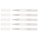 5Pcs 3ML Empty Twist Pen with Brush Travel Portable Tube Cuticle Oil/ Nail Polish/ Teeth Whitening Gel/ Eyelash Growth/ Lip Gloss Container
