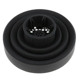 Maxbell Universal Silicone Hair Dryer Blower Diffuser Hairdress Tool Black