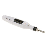 Maxbell Nail Repair-Clamp Tweezer Pincher with Mini Electric File Nail Drill EU Plug