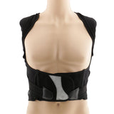 Uni Posture Corrector Body Back Lumbar Shoulder Belt Brace Support XXL