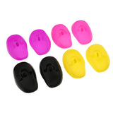 Maxbell 4 Pairs Silicone Ear Cover Hair Dye Coloring Shield Cap Protects Ear from Dryers Irons Chemicals - Aladdin Shoppers