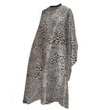 Pro Hair Cutting Cape Salon Hairdressing Gown Barber Cloth Leopard Uni