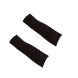 1 Pair Women Sauna Upper Arm Shapewear Slimmer Shaper Sleeves Wraps Black