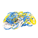 Utility 100pcs Colorful Elastic Bands for Tattoo Gun Machine Supplies Needles Tools Permanent Makeup