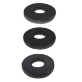 Foam Cushion Wheelchair Seat Bedsore Hemorrhoids Pillow Round 35x14cm Black