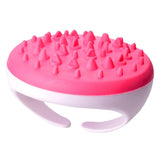 Maxbell Handheld Multi-function Cellulite Full Body Massager Brush Glove Relaxing Bath Shower Scrubber Pink