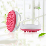 Maxbell Handheld Multi-function Cellulite Full Body Massager Brush Glove Relaxing Bath Shower Scrubber Pink