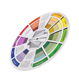 Maxbell Artist Tattoo Pigment Paint Color Mixing Guide Palette Wheel Matching Chart Board Color Selection Tool
