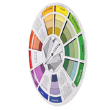 Maxbell Artist Tattoo Pigment Paint Color Mixing Guide Palette Wheel Matching Chart Board Color Selection Tool