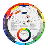 Maxbell Artist Tattoo Pigment Paint Color Mixing Guide Palette Wheel Matching Chart Board Color Selection Tool